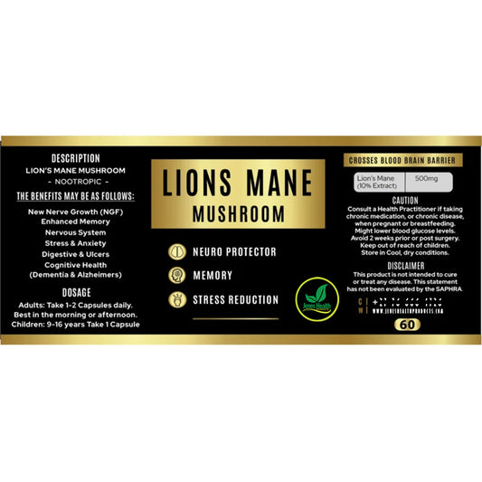 Lions Mane Extract 10.1% 100g